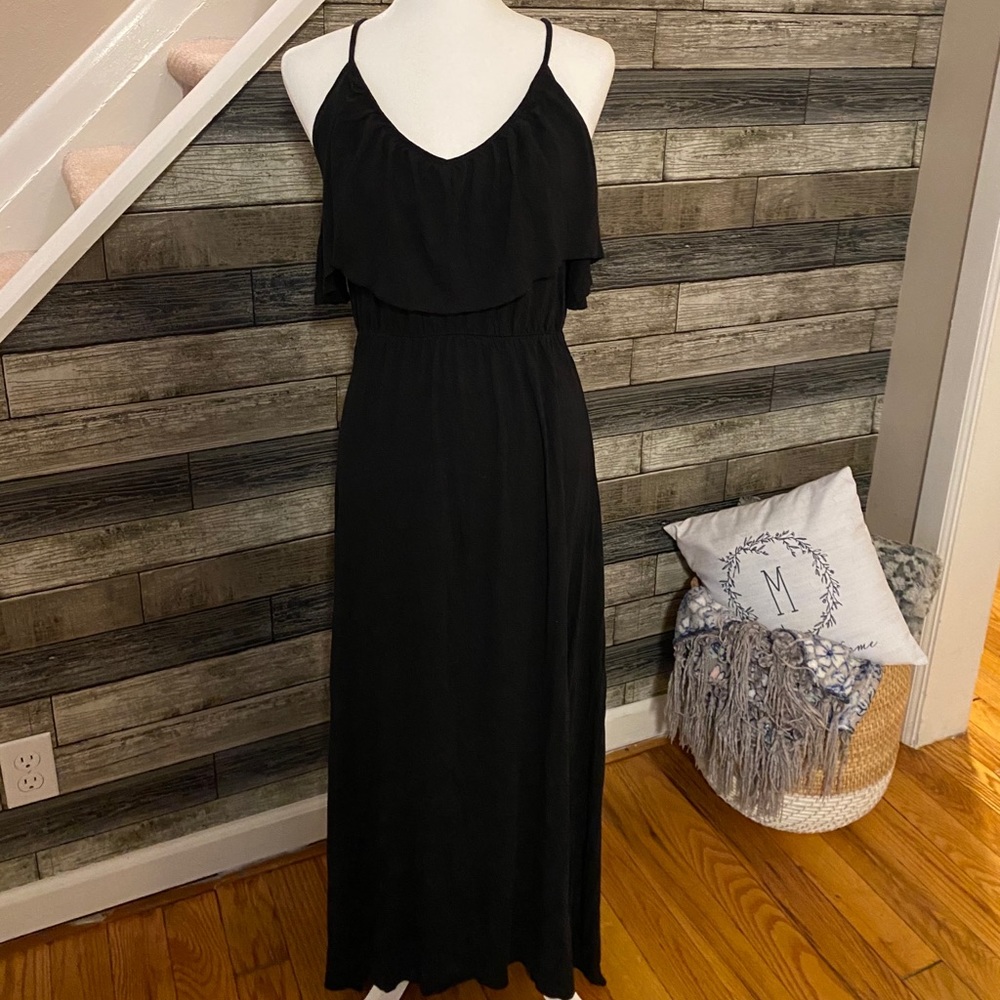 H&M - Women’s Black Maxi Dress